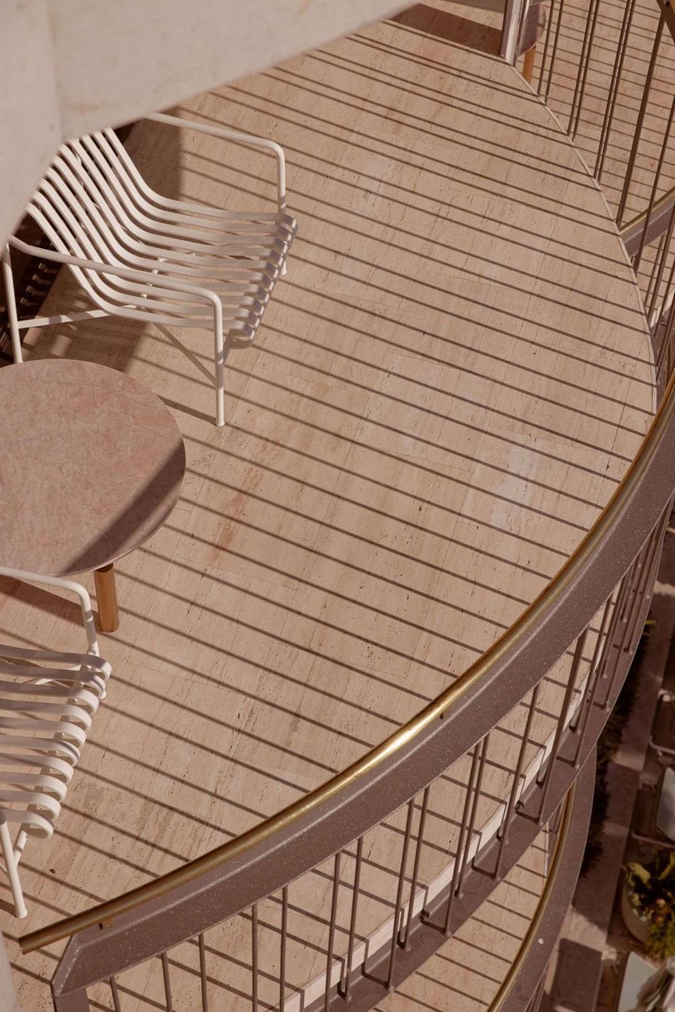 The Calile Hotel Brisbane Exterior foto A floor made of wood
